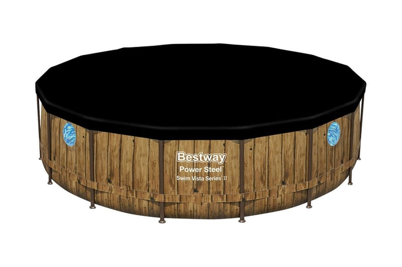 Bestway Pool med tillbehör Power steel 488x122 cm - Trädgård & spabad - Utomhusbad - Pool - Pool ovan mark