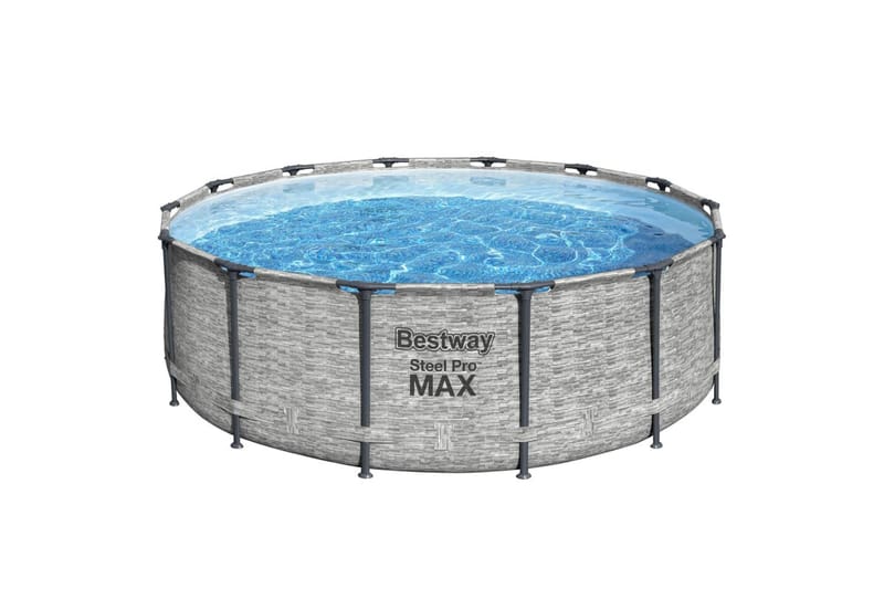 Bestway Pool Power Steel 427x122 cm - Trädgård & spabad - Utomhusbad - Pool - Pool ovan mark