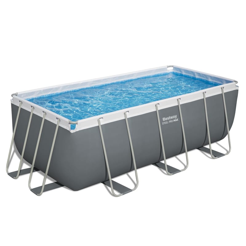 Bestway pool ovan mark 4,1x2m - 122cm djup | Power Steel (56456), undefined
