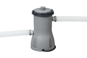 Bestway Power Steel Ovanmarkpool 4,88 x 3,05 m Grå - Bestway - Trädgård & spabad - Utomhusbad - Pool - Pool ovan mark