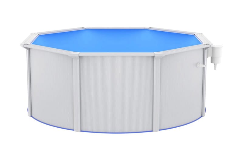 Pool med sandfilterpump 300x120 cm - Pool ovan mark