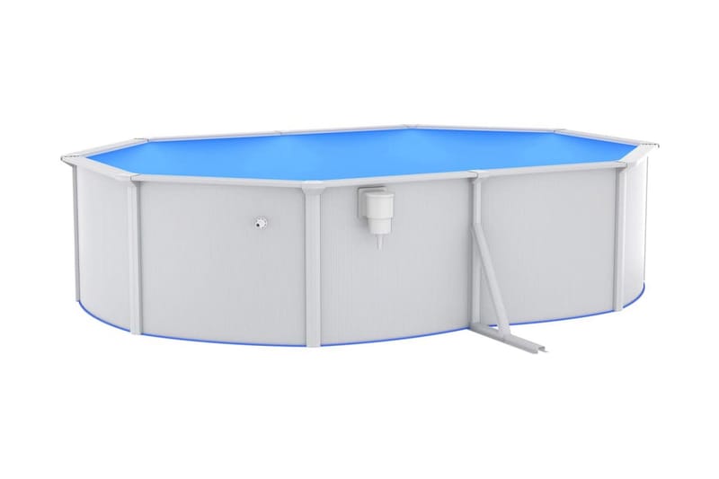Pool med sandfilterpump 490x360x120 cm - Pool ovan mark