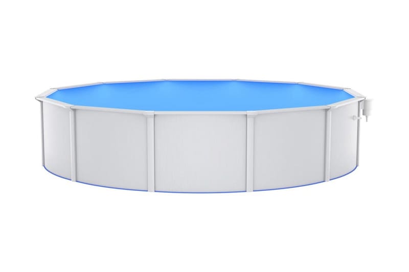 Pool med sandfilterpump 550x120 cm - Pool ovan mark