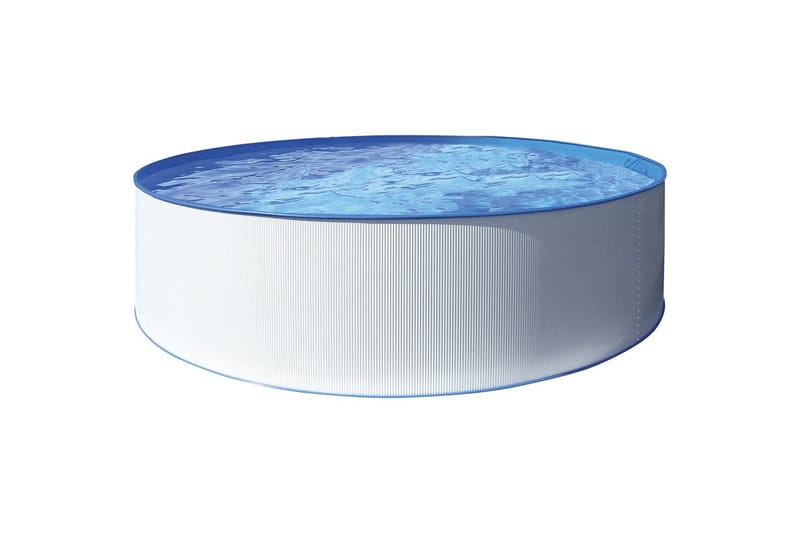 Pool Stål Swim & Fun Kreta Rund XL Ø360 x 120 cm - Ø360 x 120 cm - Trädgård & spabad - Utomhusbad - Pool - Pool ovan mark