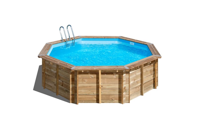 Pool Trä Zodiac Runda Violette 2 - Trädgård & spabad - Utomhusbad - Pool - Pool ovan mark