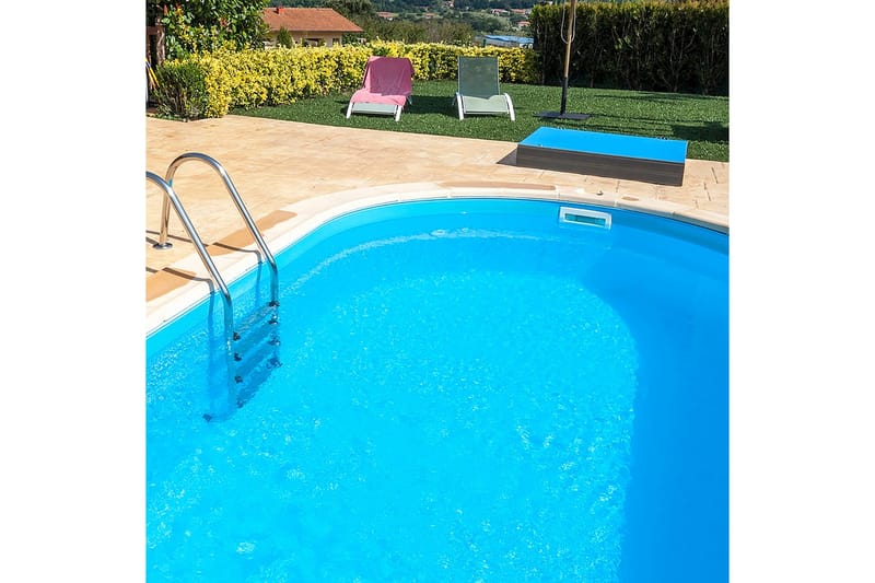 Poolpaket Nedgrävd Gre Inground Oval 500 x 300 x 120 cm - 500 x 300 x 120 cm - Trädgård & spabad - Utomhusbad - Pool - Nedgrävd pool