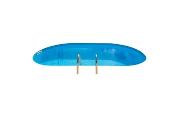 Poolpaket Nedgrävd Gre Inground Oval 600 x 320 x 120 cm - 600 x 320 x 120 cm - Trädgård & spabad - Utomhusbad - Pool - Nedgrävd pool