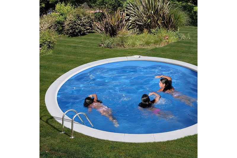 Poolpaket Nedgrävd Gre Inground Rund Ø420 x 150 cm - Ø420 x 150 cm - Trädgård & spabad - Utomhusbad - Pool - Nedgrävd pool