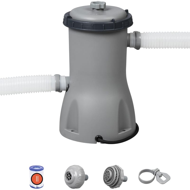 Bestway filterpump 3028l/h | För ovanmarkpool | 58386 - Trädgård & spabad - Utomhusbad - Pool & sparengöring - Cirkulationspump & poolpump