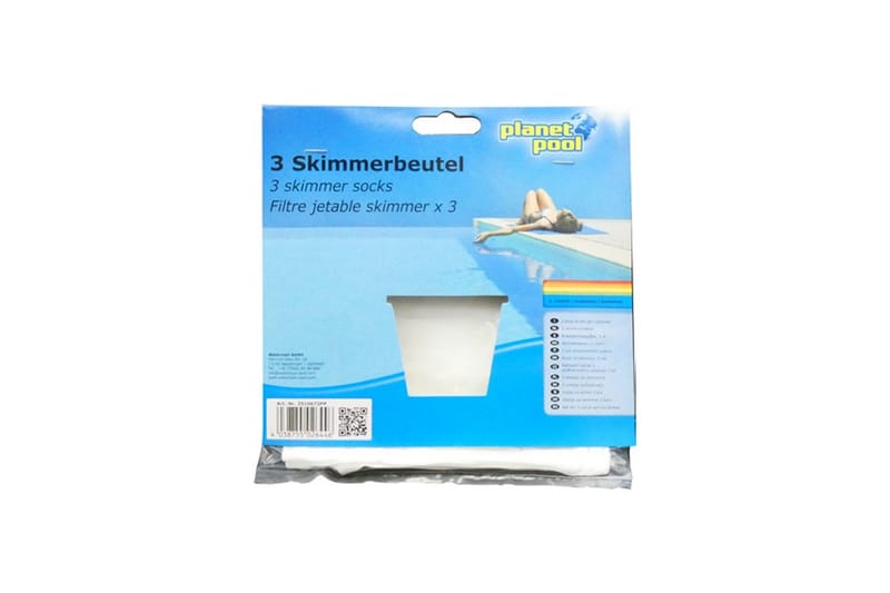 Bräddavloppspåse Planet Pool 3-Pack - Trädgård & spabad - Utomhusbad - Pool & sparengöring - Patronfilter