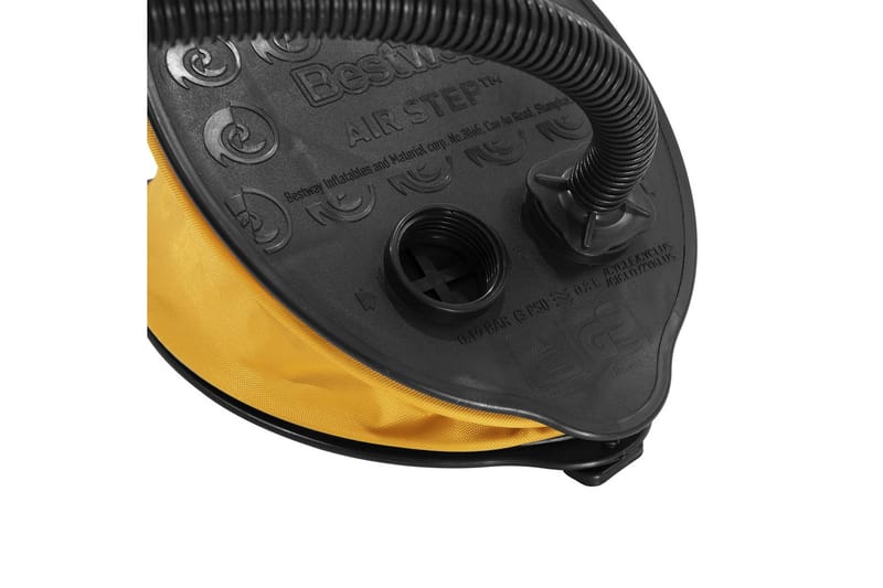 Bestway Air step - fotpump 23x15cm Gul - Bestway - Trädgård & spabad - Utomhusbad - Pool & sparengöring - Cirkulationspump & poolpump