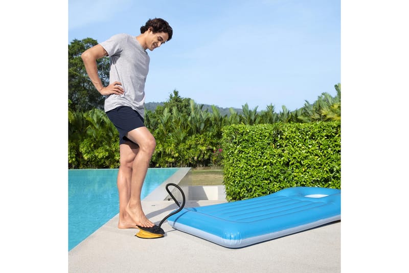Bestway Air step - fotpump 23x15cm Gul - Bestway - Trädgård & spabad - Utomhusbad - Pool & sparengöring - Cirkulationspump & poolpump
