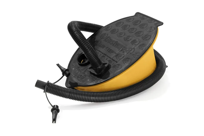Bestway Air step - fotpump 28x19cm Gul, Bestway
