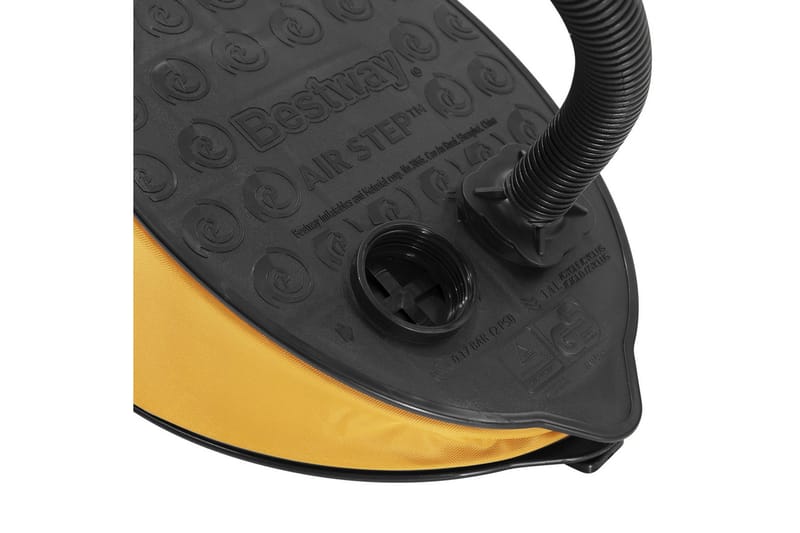 Bestway Air step - fotpump 28x19cm Gul - Bestway - Trädgård & spabad - Utomhusbad - Pool & sparengöring - Cirkulationspump & poolpump
