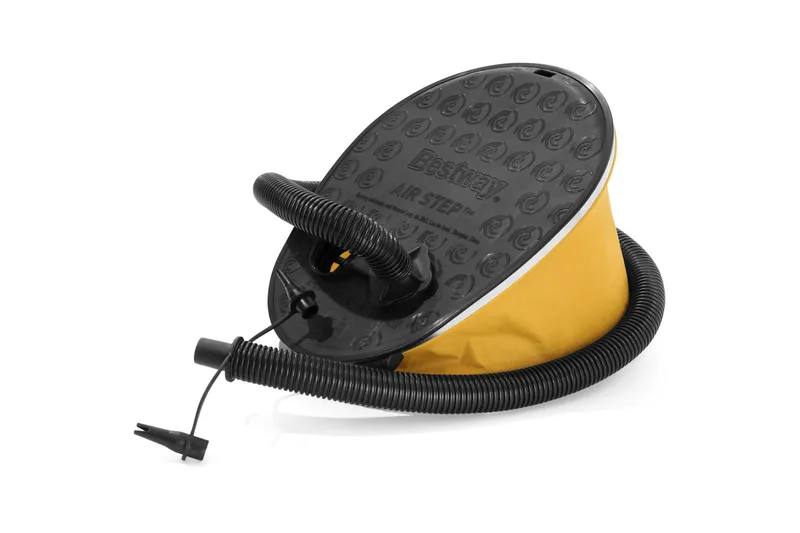 Bestway Air step Pro - fotpump 28x22cm Gul, Bestway