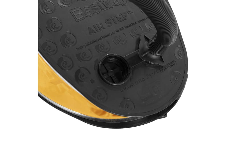 Bestway Air step Pro - fotpump 28x22cm Gul - Bestway - Trädgård & spabad - Utomhusbad - Pool & sparengöring - Cirkulationspump & poolpump