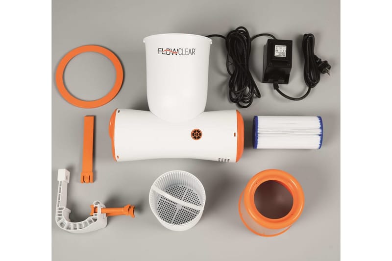 Bestway Filterpump för pool Flowclear Skimatic 3974 L/h 5846 - Vit - Trädgård & spabad - Utomhusbad - Pool & sparengöring - Cirkulationspump & poolpump