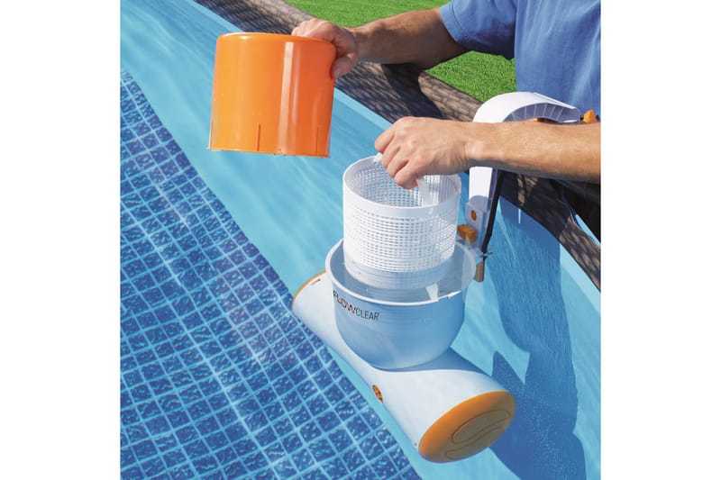 Bestway Filterpump för pool Flowclear Skimatic 3974 L/h 5846 - Vit - Trädgård & spabad - Utomhusbad - Pool & sparengöring - Cirkulationspump & poolpump
