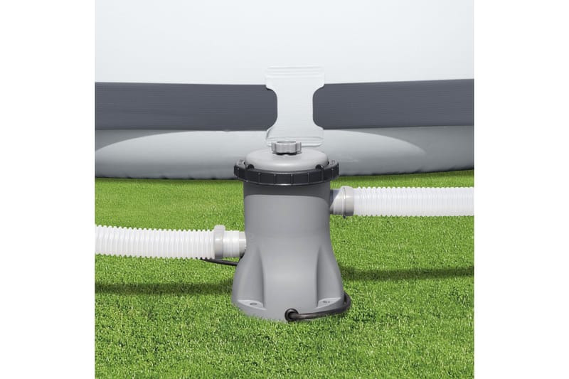 Bestway Flowclear filterpump 1249l/h För ovanmarkpool Grå - Bestway - Trädgård & spabad - Utomhusbad - Pool & sparengöring - Cirkulationspump & poolpump