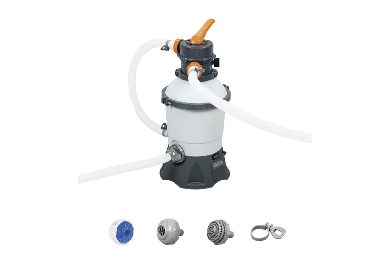 Bestway Flowclear sandfilterpump 3028l/h Vit - Bestway - Trädgård & spabad - Utomhusbad - Pool & sparengöring - Cirkulationspump & poolpump