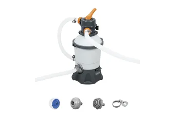 Bestway Flowclear sandfilterpump 3028l/h Vit - Bestway - Trädgård & spabad - Utomhusbad - Pool & sparengöring - Cirkulationspump & poolpump