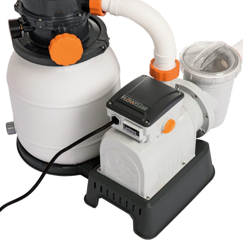 Bestway Flowclear sandfilterpump till ovanmarkpool | 1100-42300 liter - Trädgård & spabad - Utomhusbad - Pool & sparengöring - Cirkulationspump & poolpump