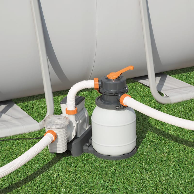 Bestway Flowclear sandfilterpump till ovanmarkpool | 1100-42300 liter - Trädgård & spabad - Utomhusbad - Pool & sparengöring - Cirkulationspump & poolpump