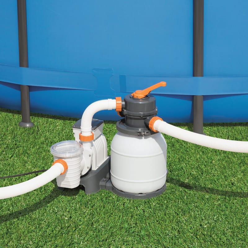 Bestway Flowclear sandfilterpump till ovanmarkpool | 1100-42300 liter - Trädgård & spabad - Utomhusbad - Pool & sparengöring - Cirkulationspump & poolpump