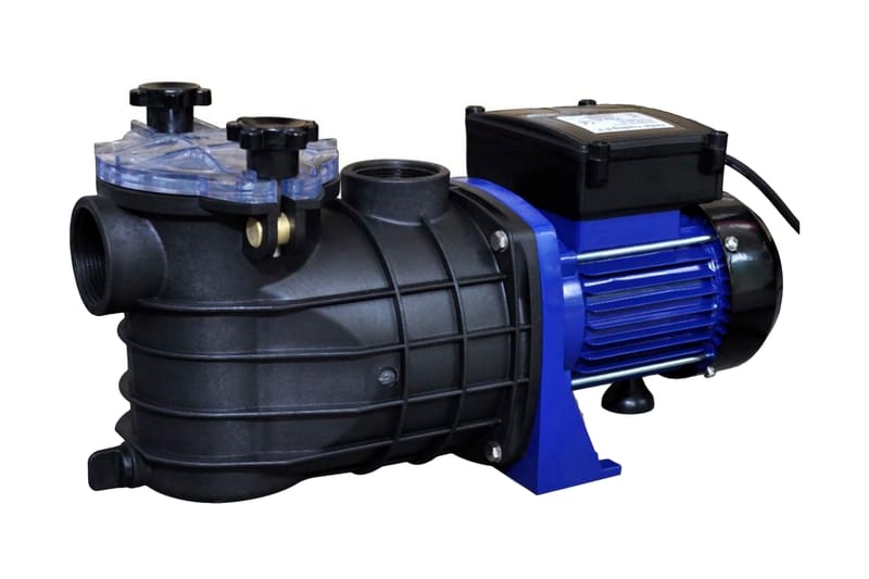 Poolpump elektrisk 500W blå - Cirkulationspump & poolpump