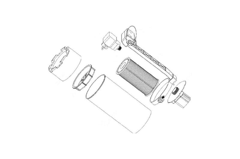 Hängpatronsfilter Planet Pool Skimmy 2 - Trädgård & spabad - Utomhusbad - Pool & sparengöring - Patronfilter