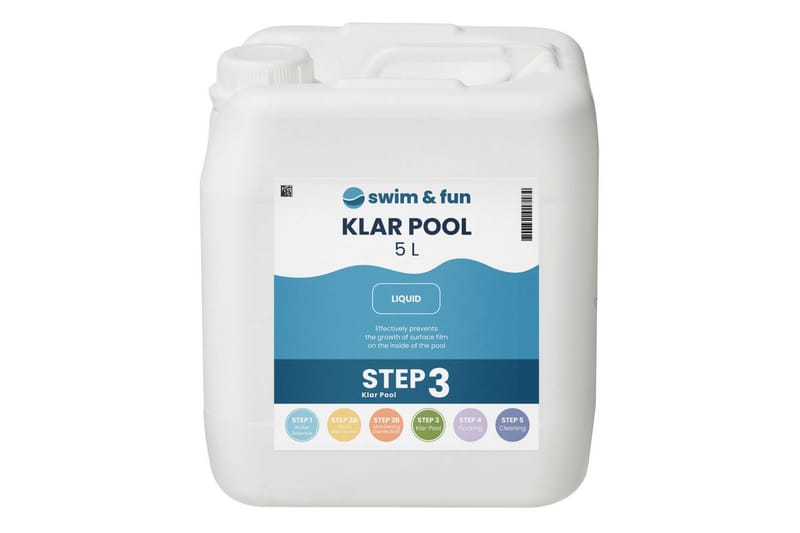 KlarPool Swim & Fun 5L - Trädgård & spabad - Utomhusbad - Pool & sparengöring - Poolkemi & klortabletter