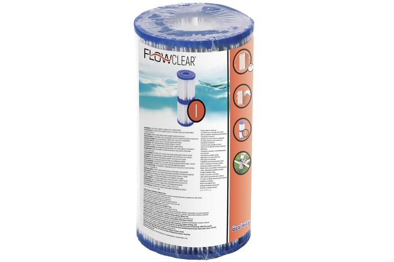 Flowclear Filter Cartridge (I) 2-pack Vit - Bestway - Trädgård & spabad - Utomhusbad - Pool & sparengöring - Patronfilter