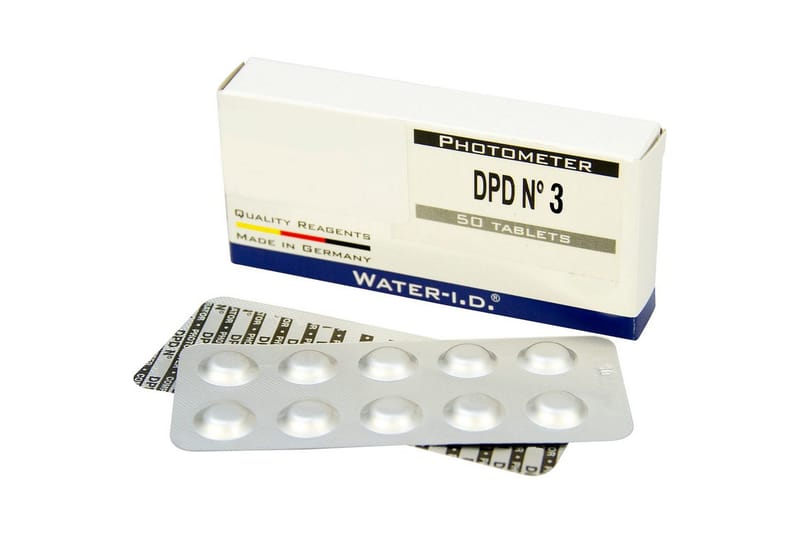 Pool Lab Påfyllning Swim & Fun DPD 50 st Nr. 3, Nr. 3