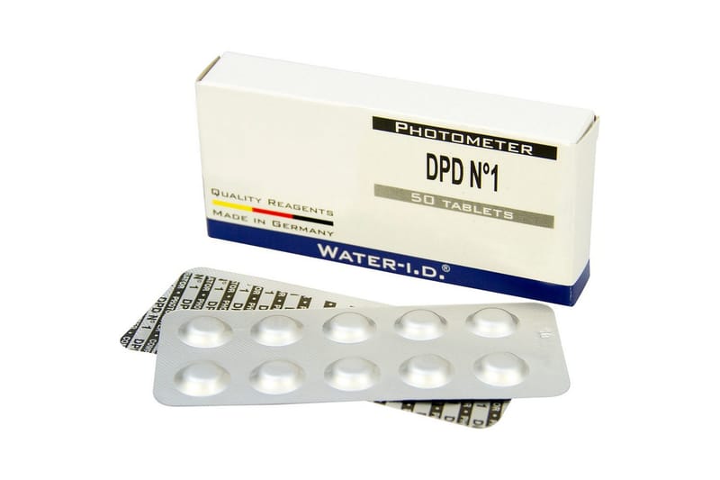 Pool Lab Påfyllning Swim & Fun DPD 50 st Nr. 1, Nr. 1