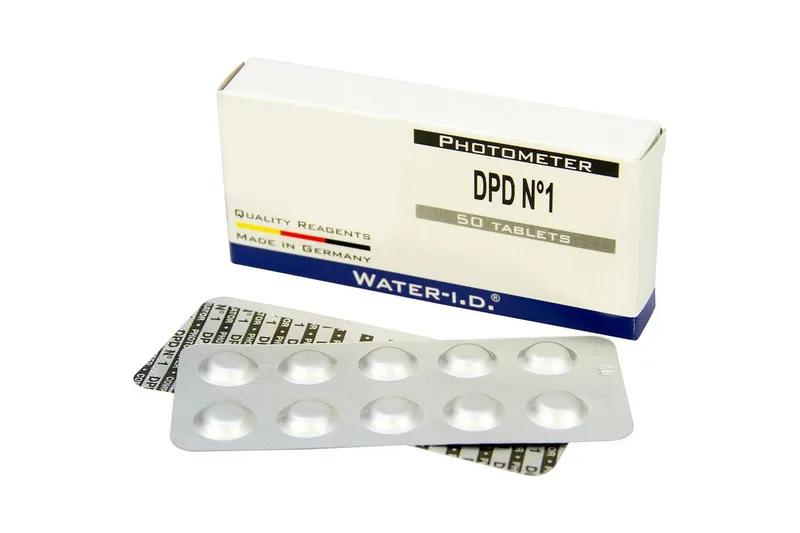 Pool Lab Påfyllning Swim & Fun DPD 50 st Nr. 1, Nr. 1