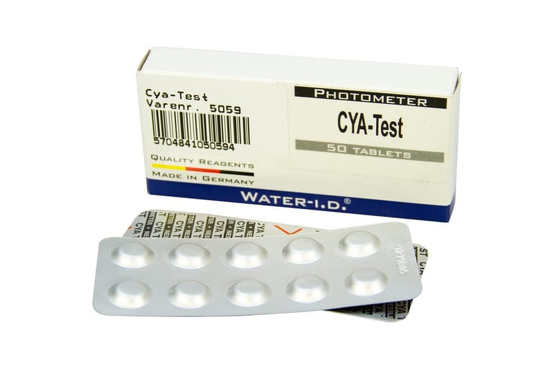 Pool Lab Påfyllning Swim & Fun CYA-test 50 st, undefined