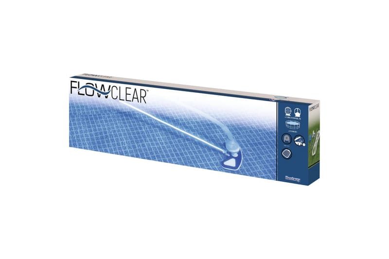 Bestway Poolrengöringskit Flowclear AquaClean - Vit - Pooldammsugare
