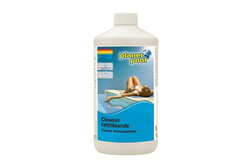 Poolrengöring Planet Pool Cleaner Fettlösande 1L - Trädgård & spabad - Utomhusbad - Pool & sparengöring - Poolkemi & klortabletter