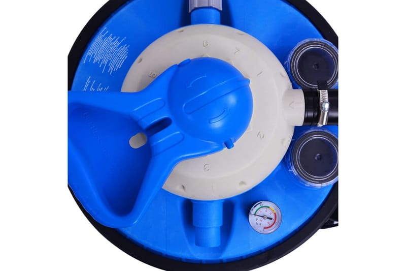 Sandfilterpump 550 W 50 L - Blå - Trädgård & spabad - Utomhusbad - Pool & sparengöring - Sandfilter
