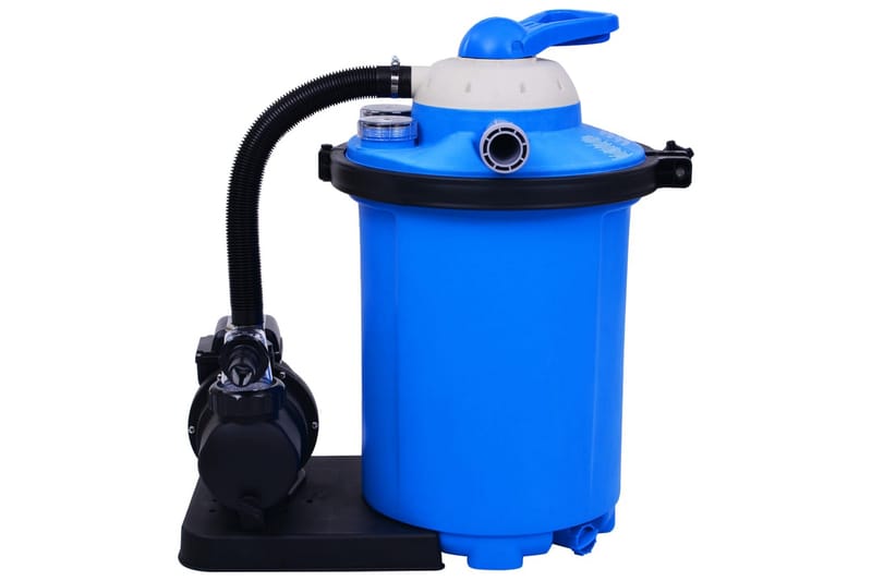 Sandfilterpump 550 W 50 L - Blå - Trädgård & spabad - Utomhusbad - Pool & sparengöring - Sandfilter