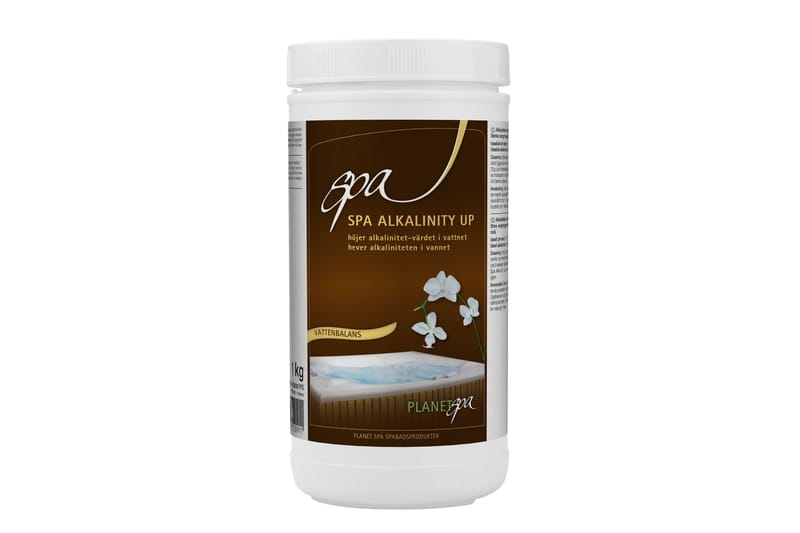 Planet Spa Spa Alkalinity Up - Stabiliserar pH - Spabadskemi & klortabletter