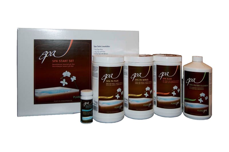 Planet Spa Spa Set Startkit Kemikalier Desinfektion, Klorbaserad