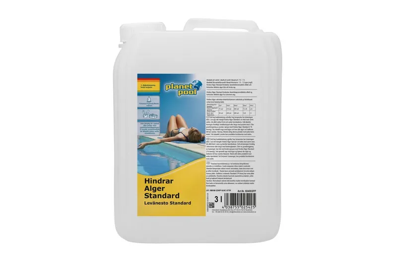 Vattenvård Planet Pool Hindrar Alger Standard 3 L, 3 L
