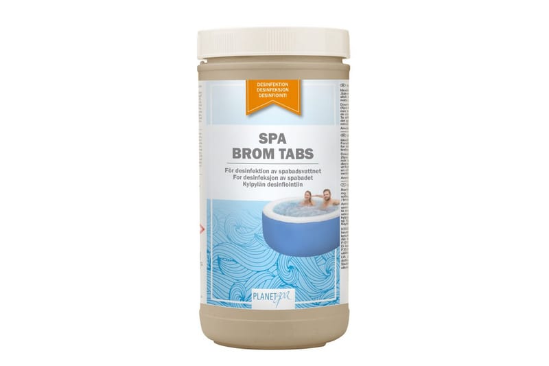 Vattenvård Planet Spa Brom Tabs 1 kg (20 g) - Trädgård & spabad - Utomhusbad - Pool & sparengöring - Spabadskemi & klortabletter