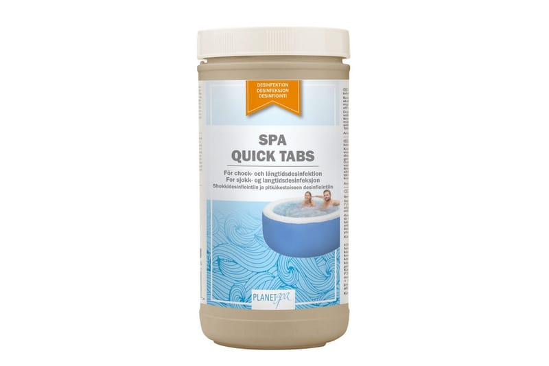 Vattenvård Planet Spa Quick Tabs 1 kg (20g) - Trädgård & spabad - Utomhusbad - Pool & sparengöring - Spabadskemi & klortabletter