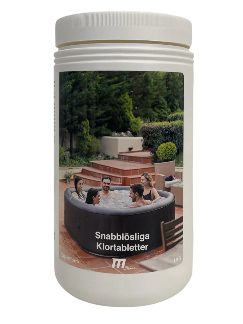 Vattenvårdskemikalier MSpa Klortabletter Snabbverkande, undefined