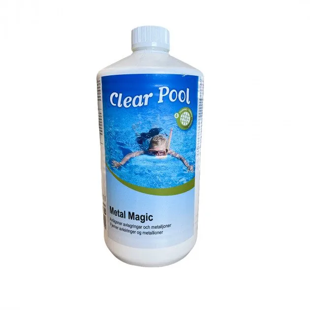 Vattenvårdskemikalier MSpa Metal Magic, Vit