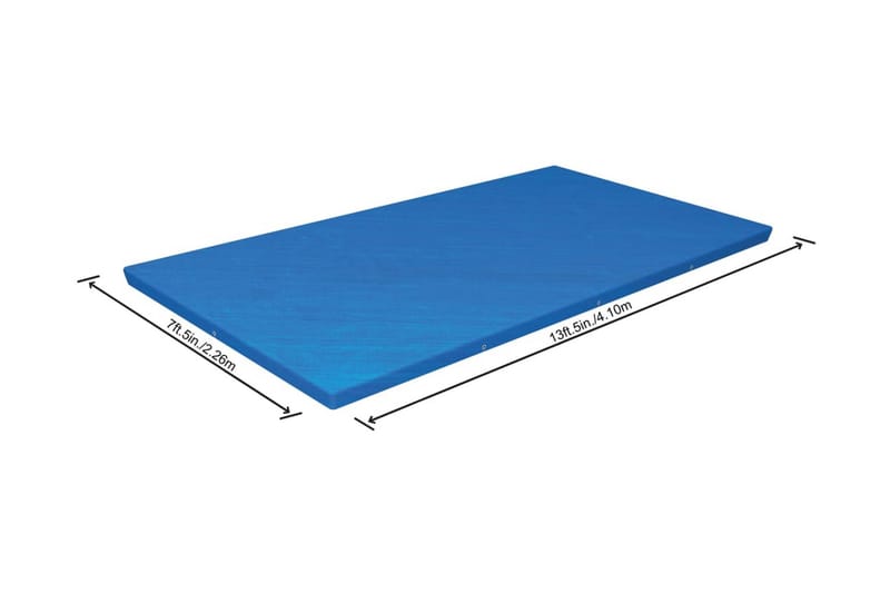 Bestway Poolöverdrag Flowclear 400x211 cm - Blå - Trädgård & spabad - Utomhusbad - Pool & spatillbehör - Övriga pooltillbehör