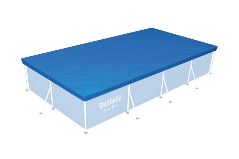 Bestway Poolöverdrag Flowclear 400x211 cm - Blå - Poolöverdrag & pooltäcke - Övriga pooltillbehör