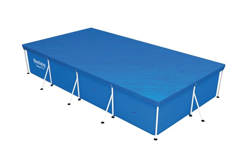 Bestway Poolöverdrag Flowclear 400x211 cm - Blå - Poolöverdrag & pooltäcke - Övriga pooltillbehör